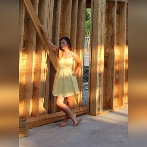 Yellow mini dress (from Jane the Virgin)